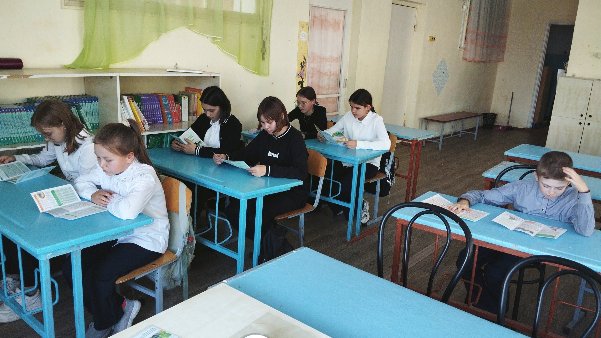 Знакомство с памятками о рациональном питании